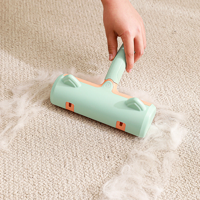 Reusable Pet Hair Remover Brush – Cat & Dog Hair Lint Roller for Carpets, Couches & Clothes